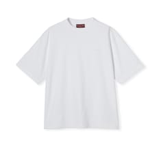 Camiseta de punto de algodón con bordado
