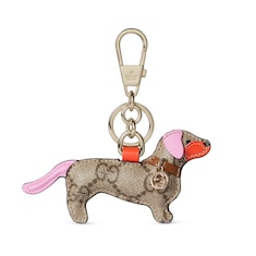 Taschenanhänger in Hundeform