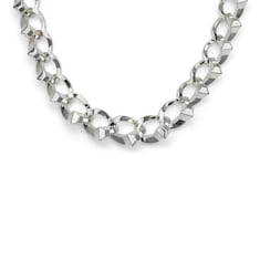 Chiodo chunky intertwined necklace