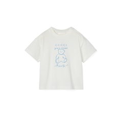 Baby-T-Shirt aus Baumwolle mit Print