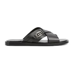 Men's slide sandal with Interlocking G