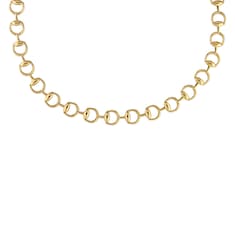 Gucci Horsebit 18k necklace