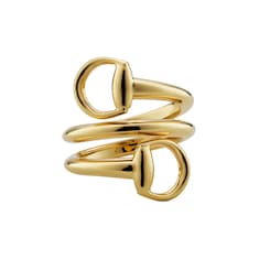 Gucci Horsebit 18k contrarie ring