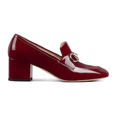 Women's loafer pump with Horsebit