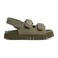 Women's sandal with Double G