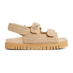 Women's sandal with Double G