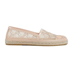Women's crystal GG espadrille