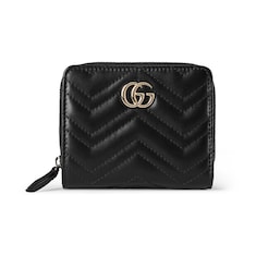 Portefeuille zippé GG Marmont format mini