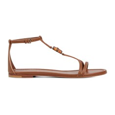 รองเท้าแซนเดิล Women's sandal with bamboo detail