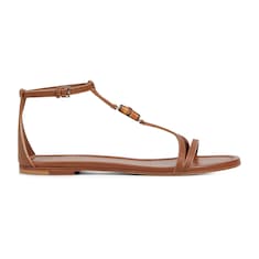 Women's sandal with bamboo detail