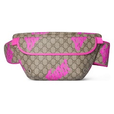 Large belt bag with print