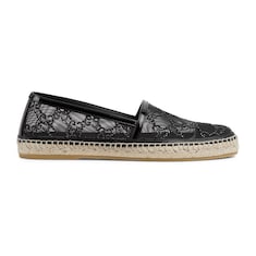 Women's crystal GG espadrille