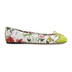 Women's printed ballet flat