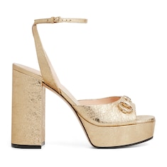 Women's Horsebit platform sandal