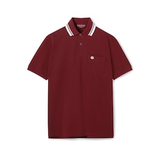 Poloshirt aus Baumwoll-Piqué mit Stickerei