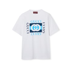 Printed cotton jersey T-shirt