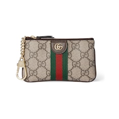 Pochette portachiavi Ophidia con cerniera