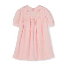 Robe pour enfant en soie brodée