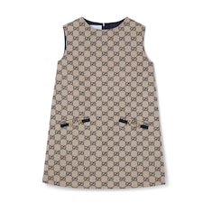 Children's GG canvas dress