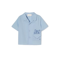 Baby cotton shirt with embroidery