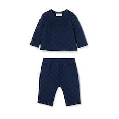 Baby padded GG jersey gift set