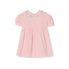 Robe pour bébé en soie brodée