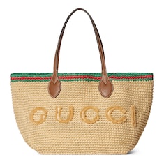 Bolso tote tejido tamaño mediano
