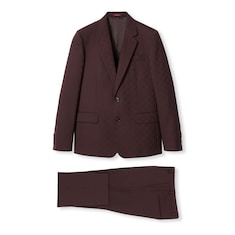 Costume en jacquard de laine GG