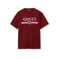 Cotton jersey T-shirt with print