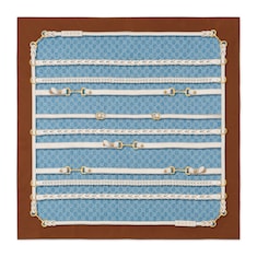 ผ้าพันคอ Printed silk carré
