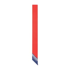 Nœud de cou en twill de soie imprimé