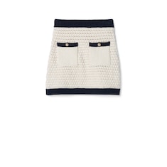 Jupe en coton fin au crochet