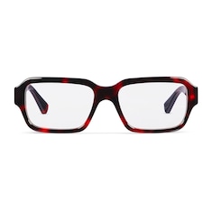 Rectangular frame sunglasses