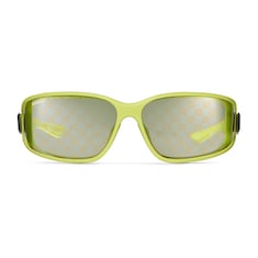 Rectangular frame sunglasses