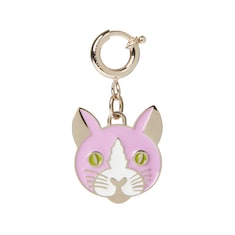 Cat-shaped bag charm