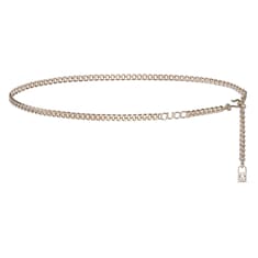 Ceinture chaîne avec inscription Gucci 