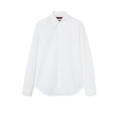 Camisa de popelina de algodón con bordado