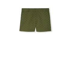 GG cotton gabardine shorts