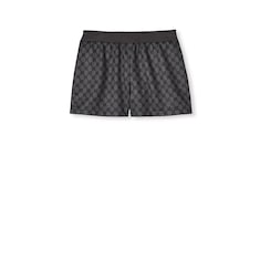 Shorts aus technischem Jersey mit Print