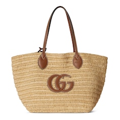 Bolsa tote mediana tejida

