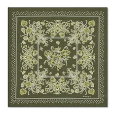 Printed cotton pocket square