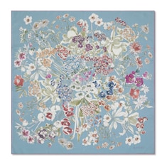 Printed silk carré