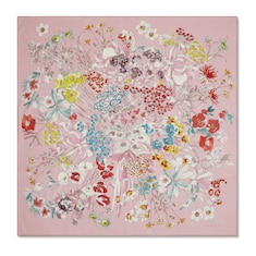 Printed silk carré
