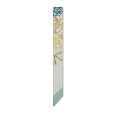 Printed silk twill neck bow