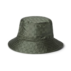 Reversible GG nylon bucket hat