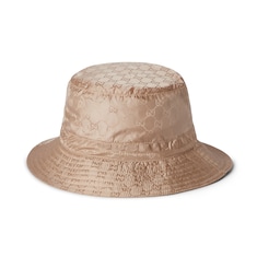 Reversible GG nylon bucket hat
