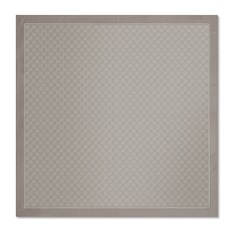 Laminated printed silk twill carré