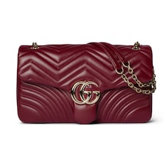 Sac à épaule grand format à motif GG Marmont

