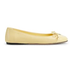 Women's ballet flat with Double G