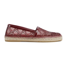 Women's crystal GG espadrille